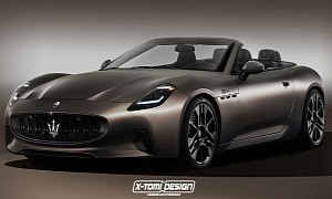 Maserati GranCabrio Loses Camo and Lowers Roof in Unofficial yet Realistic Rendering