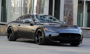 Maserati GranTurismo Turned Superior Black by Anderson Germany