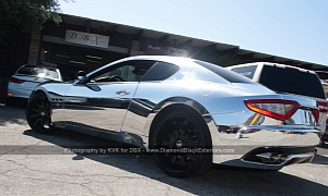 Maserati GranTurismo Wrapped in Chrome <span>· Photo Gallery</span>
