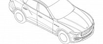 Maserati Levante Patent Drawings Leaked, Debut Reportedly Set for 2016 NAIAS