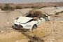 Maserati Quattroporte Abandoned after Being Hit by Flood in Israel