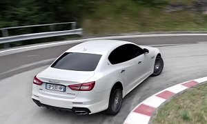 Maserati's New Quattroporte GranSport Gets a Stirring Video