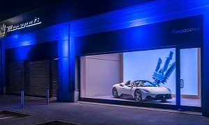 Maserati's New Showroom Concept Looks Like an Art Gallery With Cars