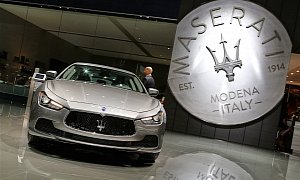 Maserati Unveils 2017 Ghibli And Quattroporte Facelift In Paris Stand