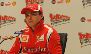 Massa Does Seat Fitting, Simulator Driving at Maranello