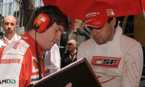 Massa Praises Ferrari's KERS, Despite Struggle