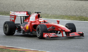 Massa Resumes Testing with New Ferrari F60