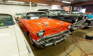 Massive Car Collection Emerges After 40 Years in a Firehouse, Includes Rare Gems