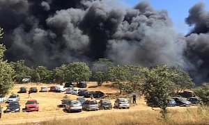 Massive Fire Destroys 422 Cars In Portugal, Nobody Got Hurt