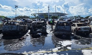 Massive Fire in Miami Dolphin's Hard Rock Stadium’s Parking Lot, Rick Ross' Car Is Okay