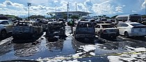 Massive Fire in Miami Dolphin's Hard Rock Stadium’s Parking Lot, Rick Ross' Car Is Okay