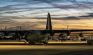 Massive HC-130J Combat King Sitting on the Flight Line Looks Straight Out of a Video Game