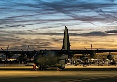 Massive HC-130J Combat King Sitting on the Flight Line Looks Straight Out of a Video Game