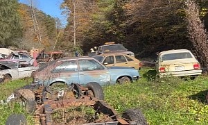 Massive Junkyard Hidden from Civilization Is Packed with Rare Cars and Dragsters