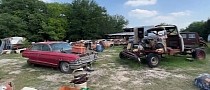 Massive Junkyard Is Loaded With Ford Mustangs and F-150 Trucks
