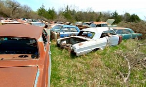 Massive Junkyard Is Loaded With Ruined Muscle Cars and Impalas, All for Sale