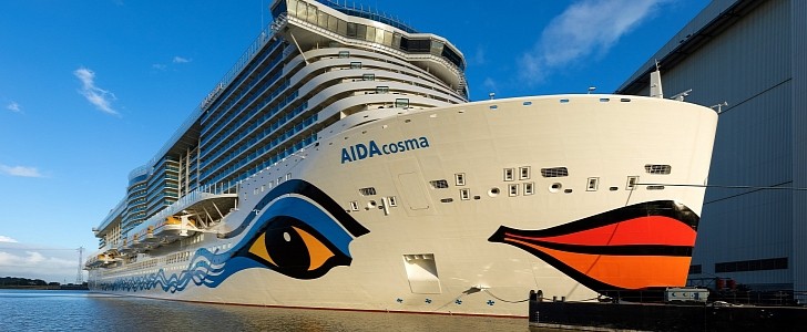 AIDAcosma LNG-fueled cruise ship