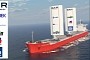 Massive Mitsubishi Carrier to Be Fitted With a Revolutionary Sailing System