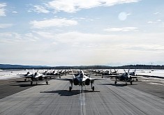 Massive Pack of F-35 Lightnings Ready to Take Off Is the Definition of Air Force Cool
