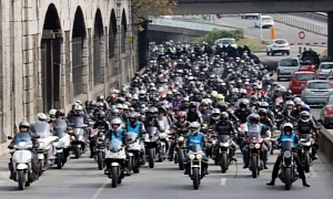 Massive Protests in France against Lowered Speed Law