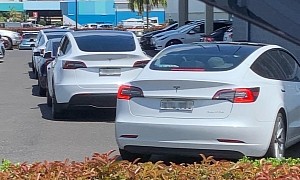Massive Queues for Tesla Supercharging in Australia as the UK Sounds a Critical Warning