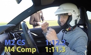 Mat Watson Pits BMW M4 Against M2 CS on a Track, Has Loads of Quick Fun in Both
