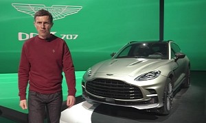 Mat Watson Checks Out the Aston Martin DBX707, Says It's a Win for Britain