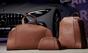 Match Your Brand-New Mercedes-AMG SL With a Tailor-Made Luggage Set