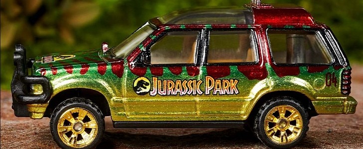  Matchbox Ford Explorer listo para funcionar hoy, bienvenido a Jurassic Park