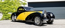 Matching-Numbers 1938 Bugatti Type 57C Atalante to Go Under the Hammer