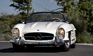 Matching-Numbers 1963 Mercedes-Benz 300SL Is Worth $2.5 Million and the Envy of the World