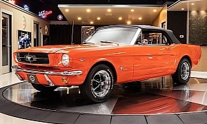 Matching Numbers 1964 Ford Mustang Is a Rare Orange Treat