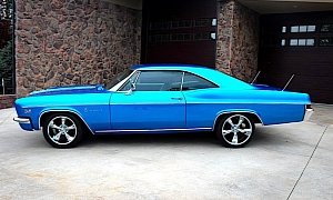 Matching Numbers 1966 Chevrolet Impala Is the Blue Treat of the Day