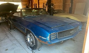 Matching Numbers 1969 Chevrolet Camaro RS Barn Find Is as Original as It Gets