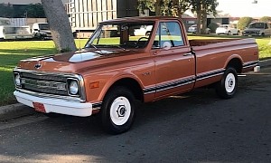 Matching Numbers 1970 Chevrolet C10 Long Bed Is a Rare Bronze Gem