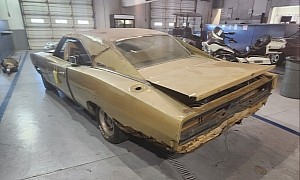 Matching Numbers, Original, but Not Survivor: 1969 Dodge Charger Needs Urgent Restoration
