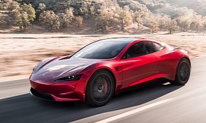 Math Says Rocket-Powered Tesla Roadster Could Hit 60 MPH in 1.1 Seconds
