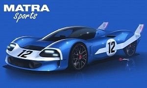 Matra MS640-2 Proposes Neo-Retro Legend Reimagining of a French Sports Prototype