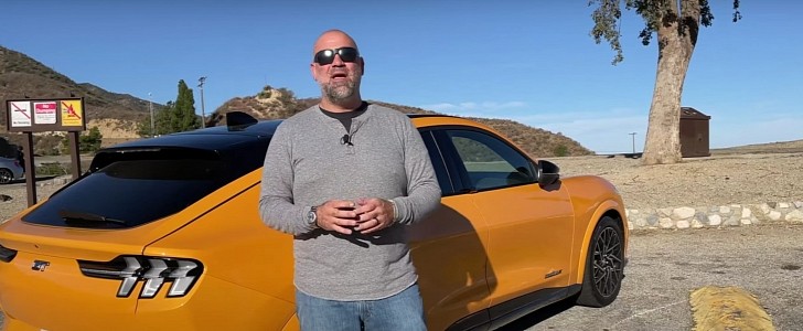 Matt Farah and the Mustang Mach-E GT