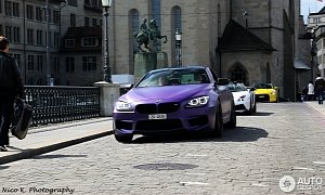 Matt Purple BMW M6 Tuned by G-Power Hides Some Serious Power