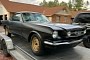 Matte Black 1965 Ford Mustang Looks Like a Vintage Batmobile
