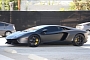 Matte Black All the Way for Kanye West’s Lambo Aventador