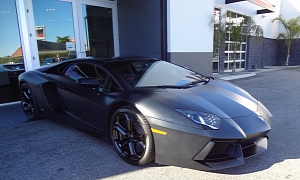 Matte Black Lamborghini Aventador Sold. Was It Kanye's?