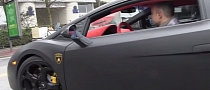 Matte Black Lamborghini Gallardo Gets Pink Interior