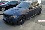 Matte Blue BMW Looks Like a Triad Car in China