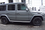 Matte Silver G 55 AMG Looks Frozen in Time