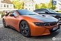 Matte Orange BMW i8 Spotted in Belgium