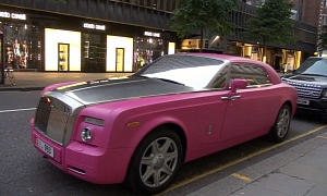 Matte Pink "Barbie" Rolls-Royce in London