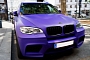Matte Purple BMW X5 M Spotted in Vienna