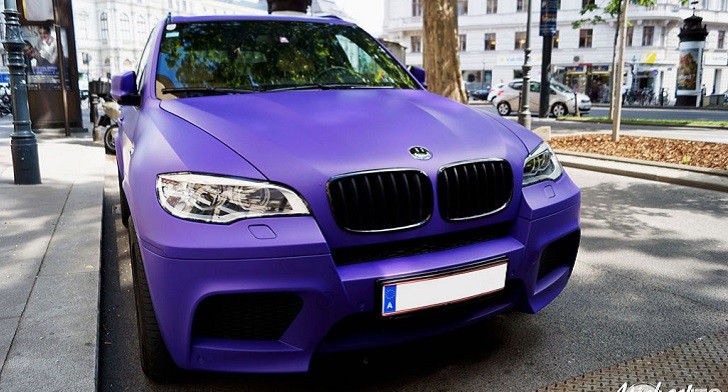 Matte Purple BMW X5 M